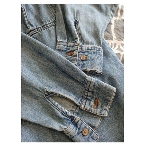 VTG Guess Jeans a Georges Marciano Design Men's/women Shirt Small *Flaw - Picture 7 of 8